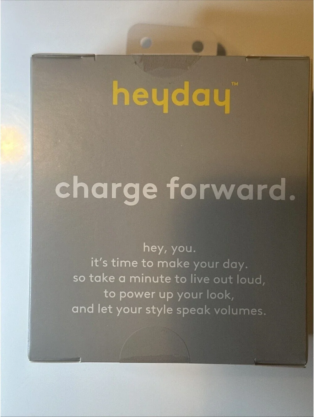Single Port USB-C Wall Charger 15W heyday Doughnut Donut New In Box